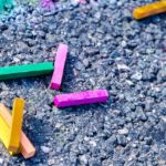 Sidewalk Chalk Alphabet Game